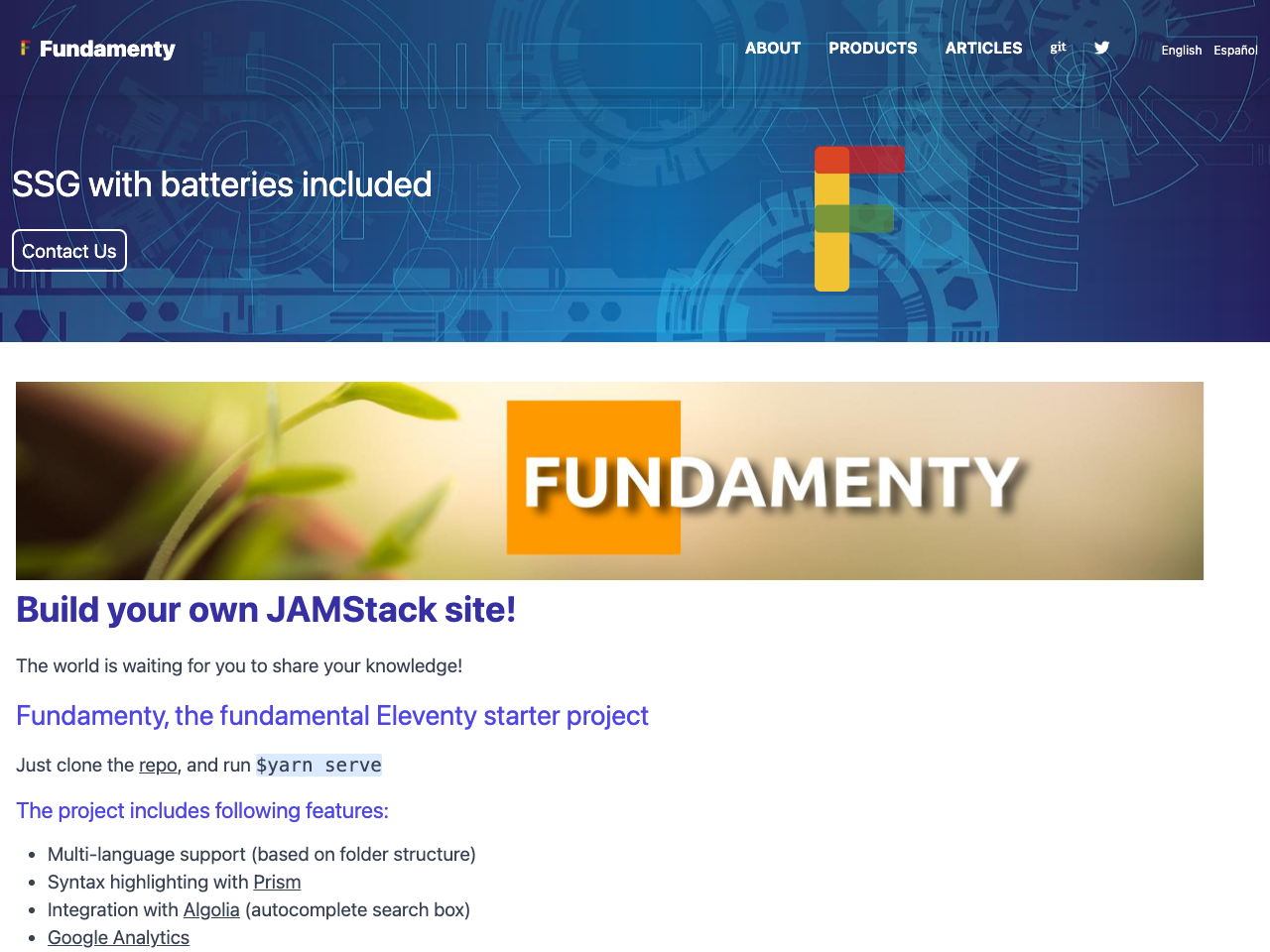 Fundamenty screenshot