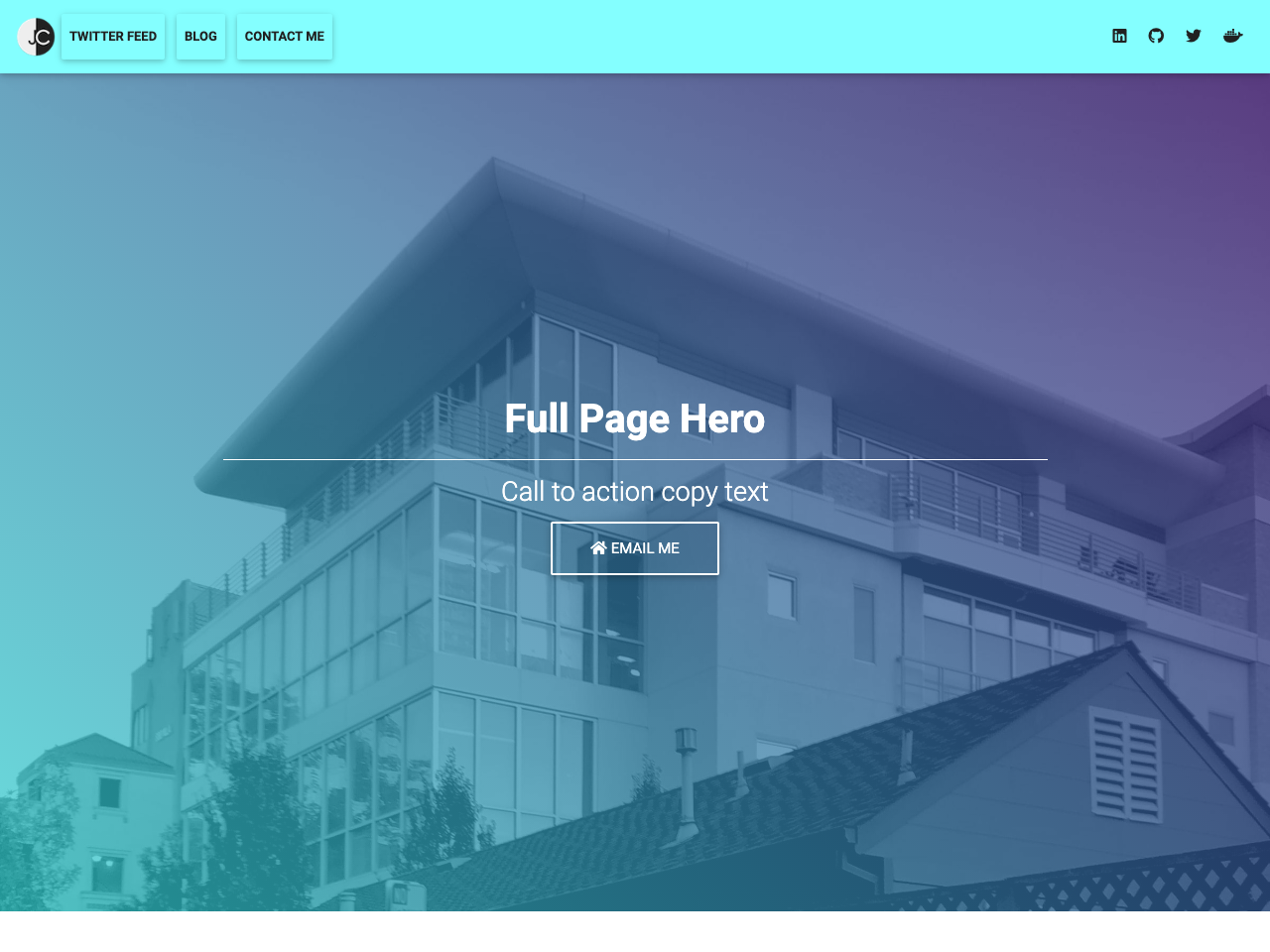 Gatsyb Mdb React screenshot