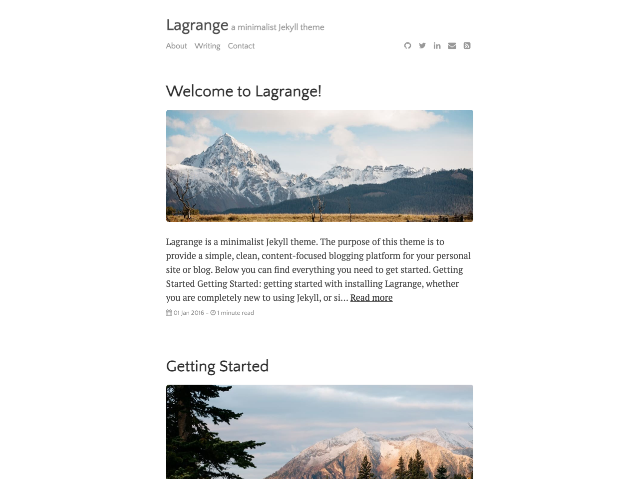 Lagrange screenshot