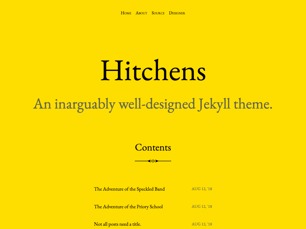 Hitchens screenshot