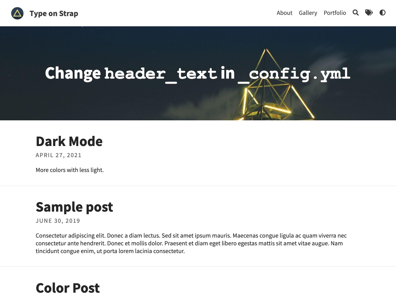 Type on Strap screenshot