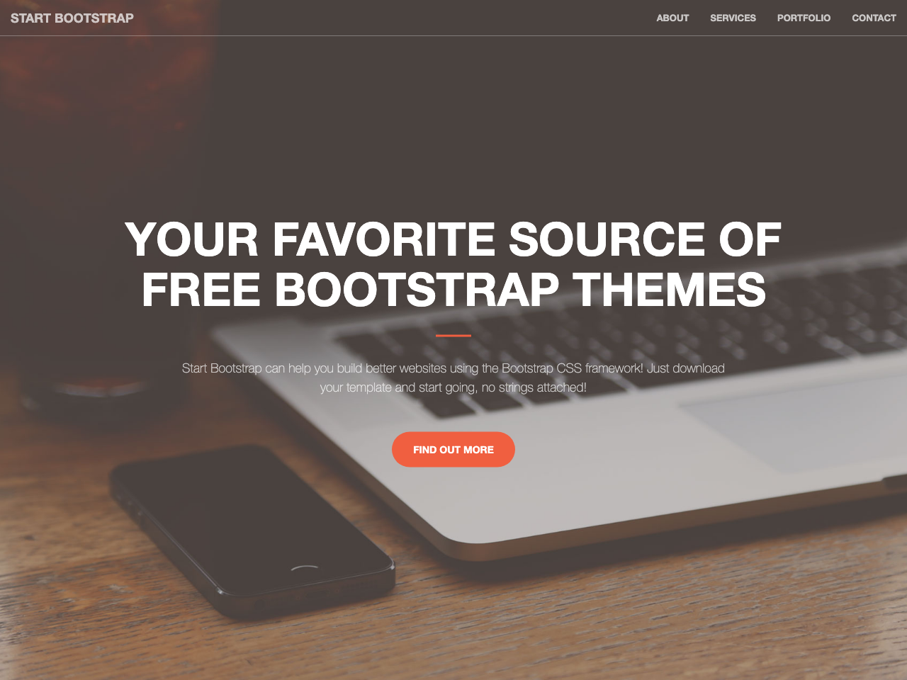 creative theme screenshot