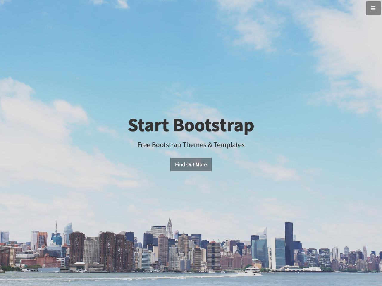 Stylish Portfolio screenshot