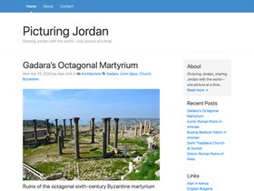 Hugo Bootstrap v4 Blog screenshot