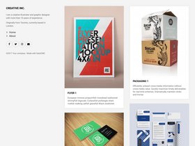 Gatsby Portfolio screenshot