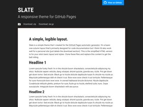 Slate screenshot