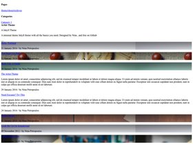 Artist Theme screenshot
