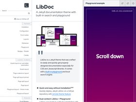 Jekyll LibDoc screenshot