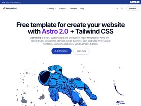 AstroWind screenshot
