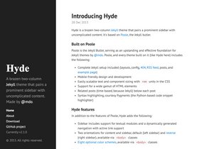 Hyde screenshot