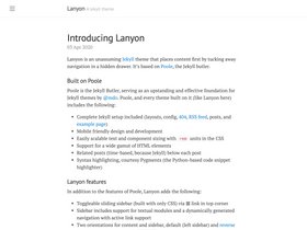 Lanyon screenshot