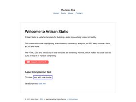 Artisan Static screenshot