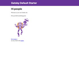 Gatsby Starter Docz screenshot