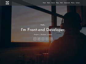 RG Portfolio screenshot