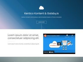 Gatsby Kontent Photon screenshot