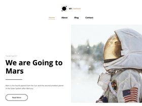 Storyblok's Gridsome Boilerplate (Moon-Theme) screenshot