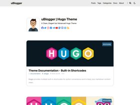 uBlogger screenshot